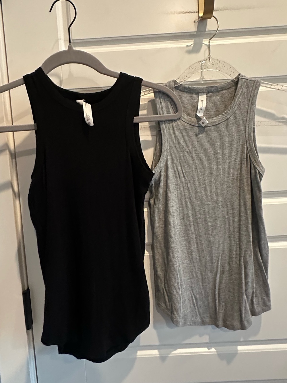Bearded Goat Racerback Ribbed Tank Tops Bundle of 2
